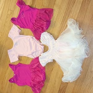 Girls size XS ballet costumes